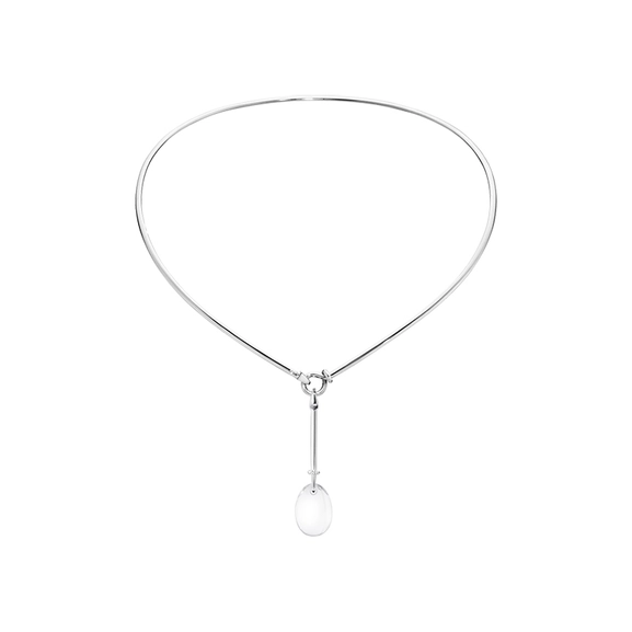 Dew Drop Halsring med Hängsmycke Bergskristall - Georg Jensen halsband - Snabb frakt & paketinslagning - Nordicspectra.se
