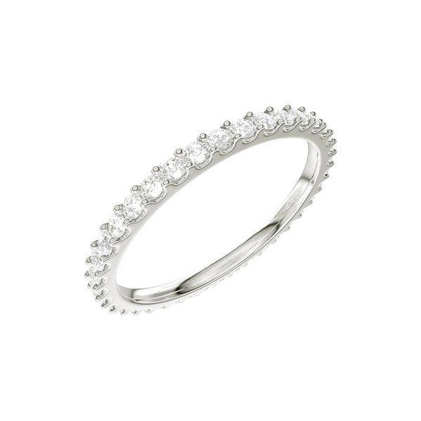 Eterna 02 White Gold - Wedding & engagement rings - Schalins - Scandinavian design - Nordic Spectra