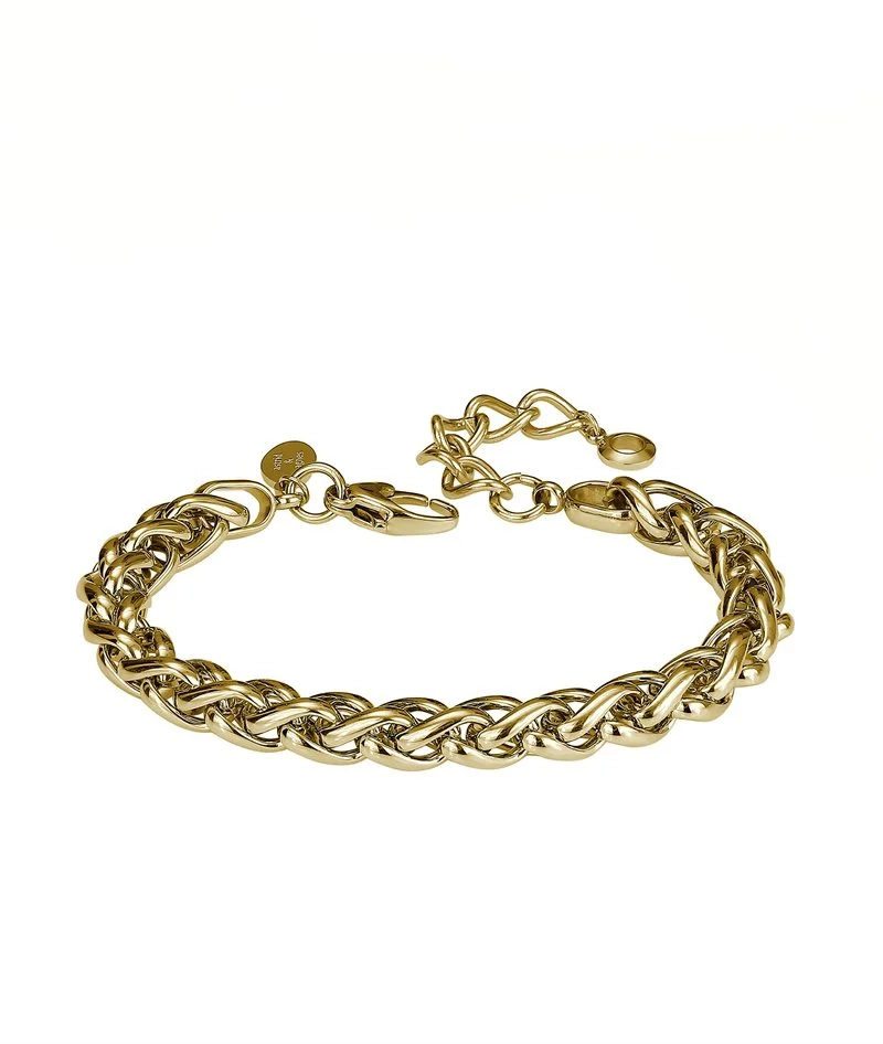KAREN Armband 8 mm Guld - Astrid & Agnes - Nordic Spectra