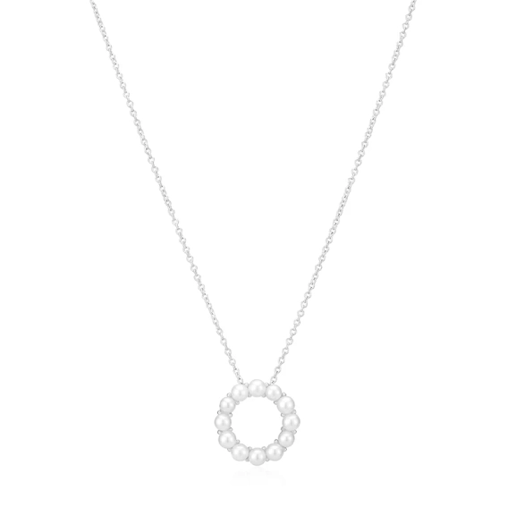 Biella Altro Perla Halsband från Sif Jakobs i silver med en elegant sötvattenpärla