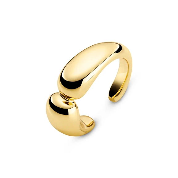 Goccia Pianura Piccolo Ear Cuff Guld från Sif Jakobs i elegant 18K guldpläterat silver