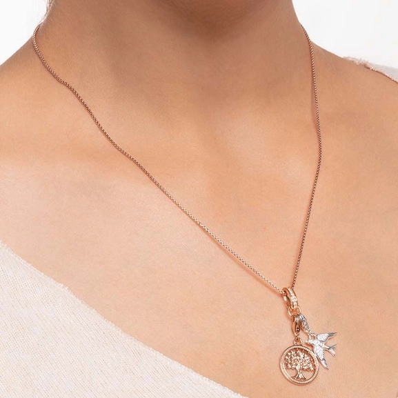 Livets Träd Roséguld Berlock - Thomas Sabo berlock - Snabb frakt & paketinslagning - Nordicspectra.se