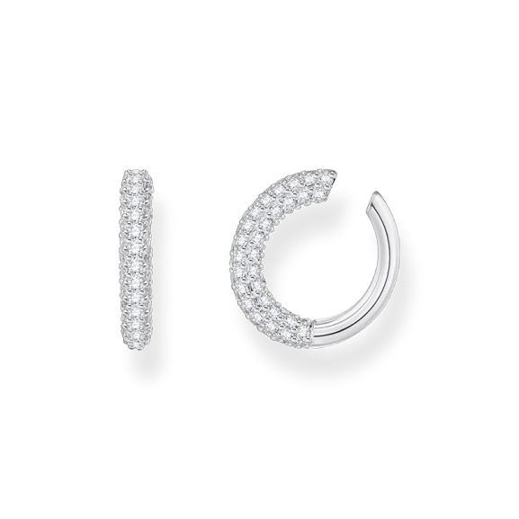 Earcuff mit weißem Zirkonia-Pavé Silber - Thomas Sabo - Nordic Spectra