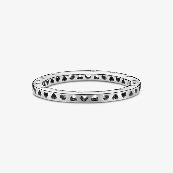 Hjärtan & Pandora Logo Ring - PANDORA - Snabb frakt & paketinslagning - Nordicspectra.se