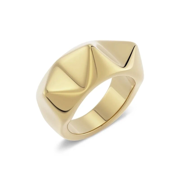 Peak Rivet Ring Gold - Edblad - Snabb frakt & paketinslagning - Nordic Spectra