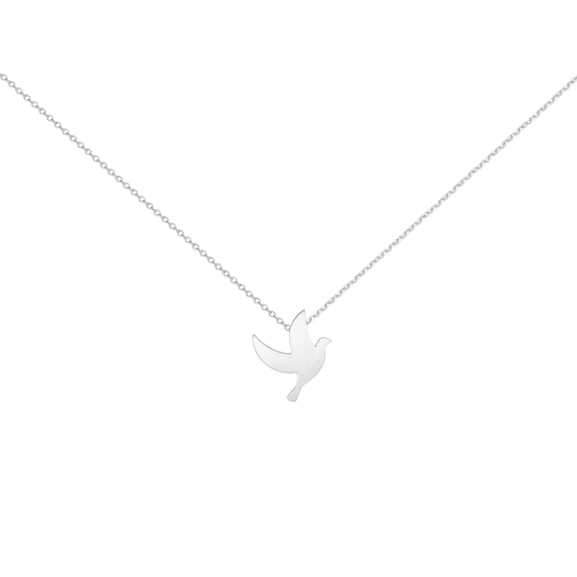 Peace Neck Silver -CU Jewellery - Snabb frakt & paketinslagning - Nordicspectra.se