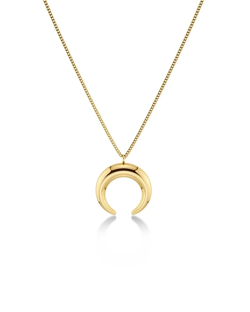 Edblad - Wishbone Necklace L Gold