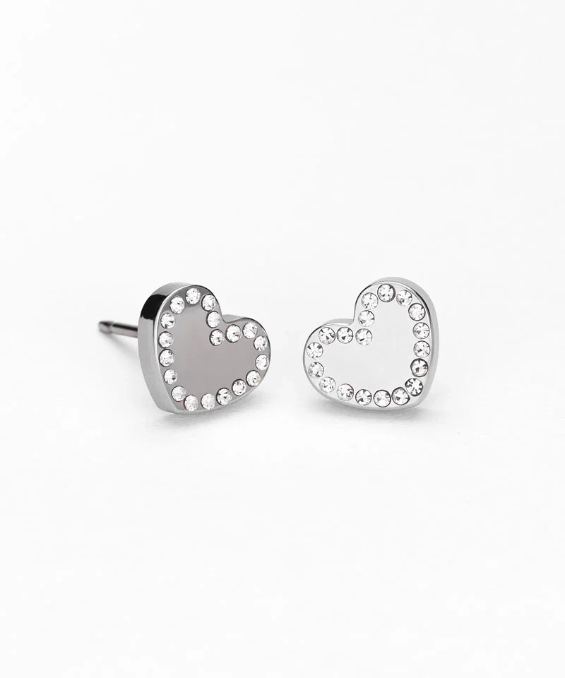 Blomdahl - ST Brilliance Sweetheart 8 mm Crystal