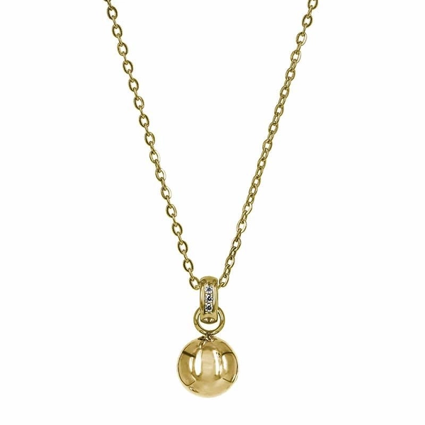 NOVA Kort Halsband Guld - Astrid & Agnes - Snabb frakt & paketinslagning - Nordicspectra.se
