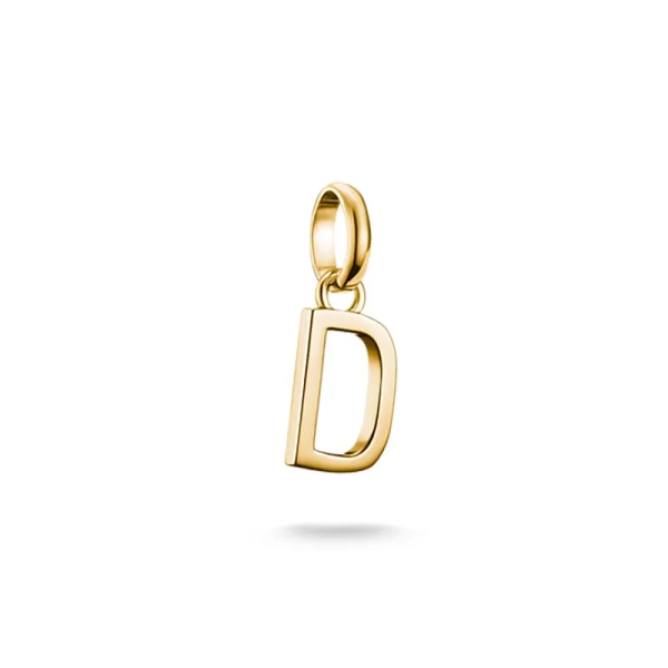 CC Connect Bokstav D Guld