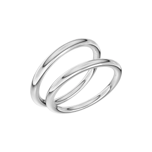 Aure 2.5 White Gold - Wedding & engagement rings - Schalins - Scandinavian design - Nordic Spectra