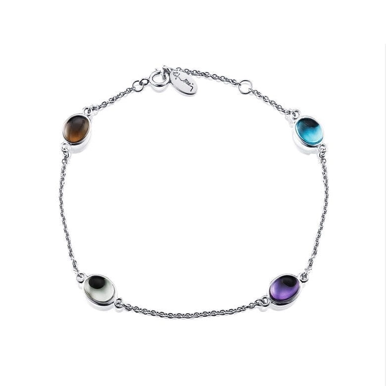 Love Beads Flow Bracelet White Gold - Efva Attling armband - Snabb frakt & paketinslagning - Nordicspectra.se