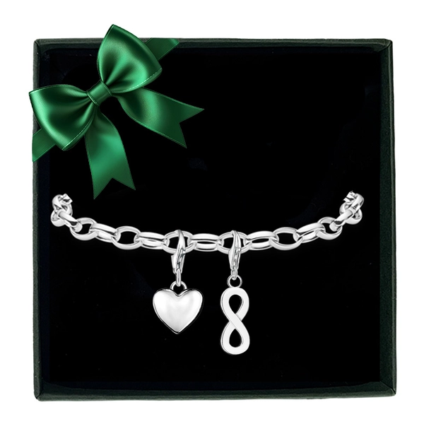 Presentset Armband Kärlek & Evighet - Thomas Sabo - Snabb leverans & paketinslagning - Nordic Spectra