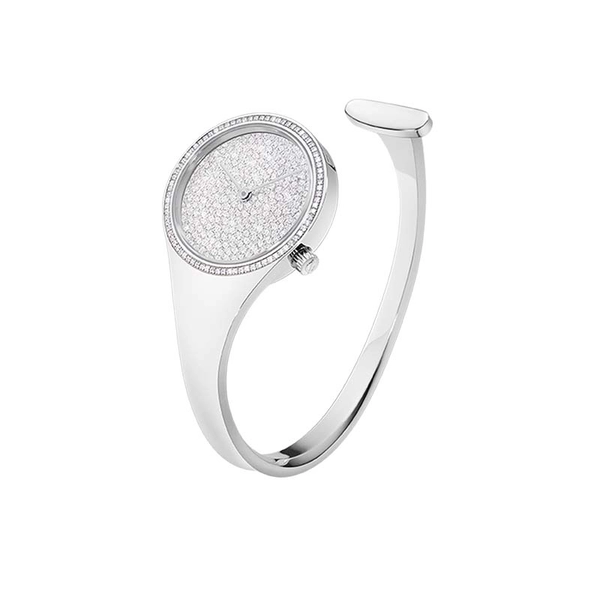 Vivianna Uhr 27 mm - Quarz - Pavé Diamant Wählen  von Georg Jensen, Schneller Versand - Nordicspectra.de