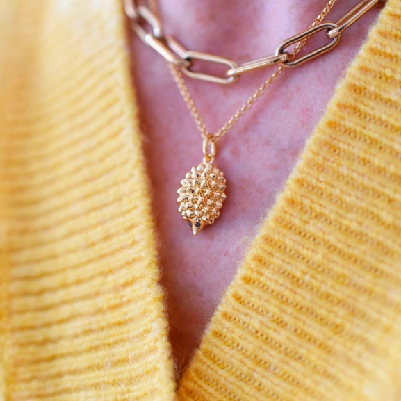 Link Chain Necklace Gold - Sophie By Sophie - Snabb frakt & paketinslagning - Nordicspectra.se