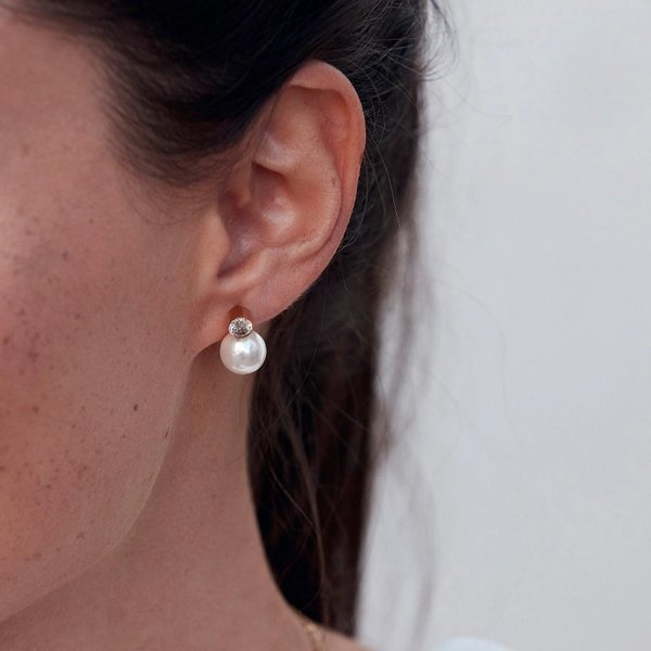 Luna Studs Large Gold - Edblad - Snabb frakt & paketinslagning - Nordicspectra.se