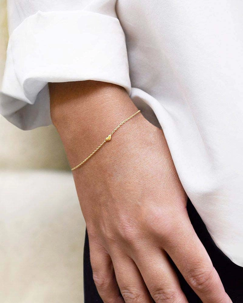 Loving Heart Drop Bracelet Gold - Drakenberg/Sjölin - Suuri valikoima & ilmainen lahjapaketointi - Nordicspectra.fi