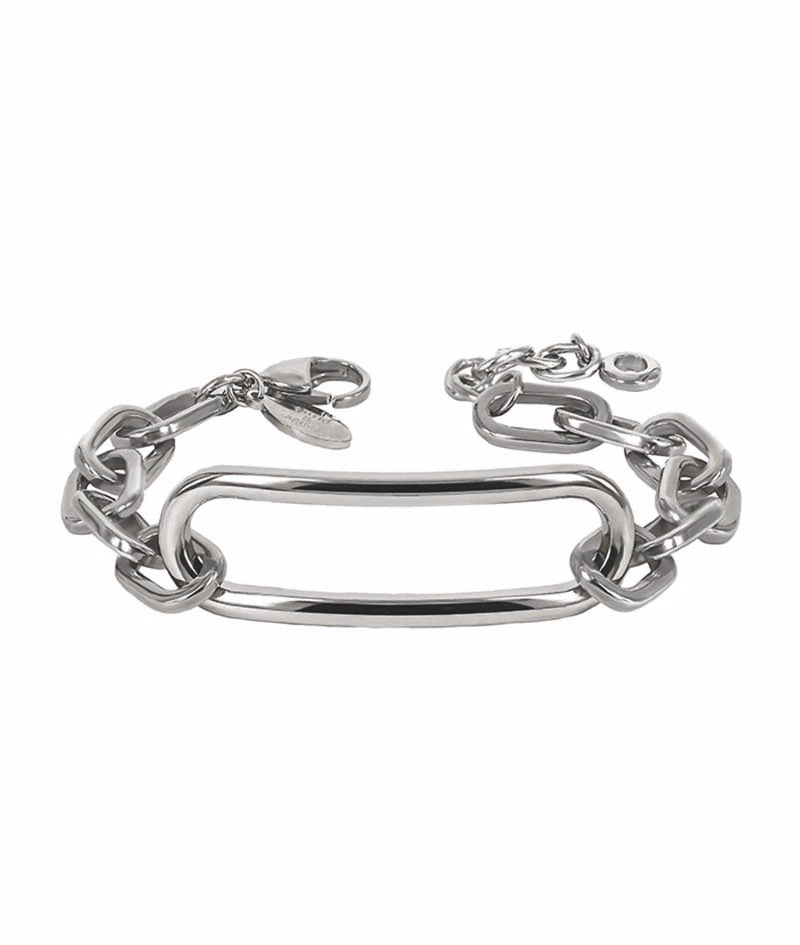 CHANIA Big Armband Stål - Astrid & Agnes - Snabb frakt & paketinslagning - Nordicspectra.se