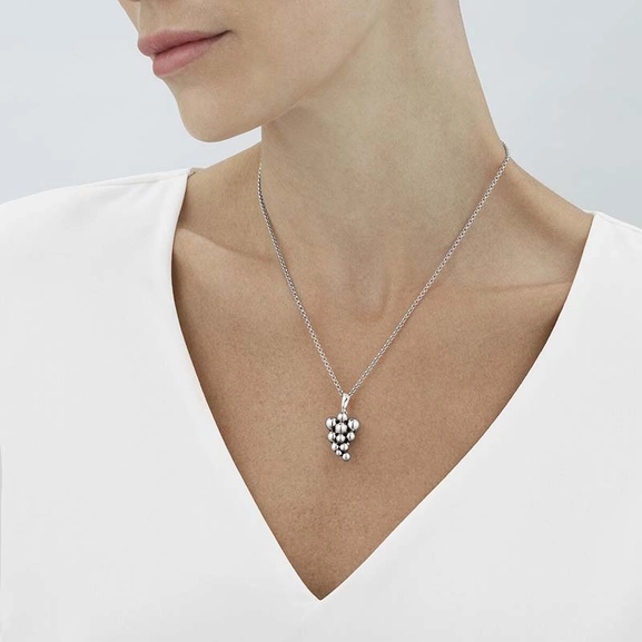 Moonlight Grapes Hängsmycke Druvklase - Georg Jensen halsband - Snabb frakt & paketinslagning - Nordicspectra.se