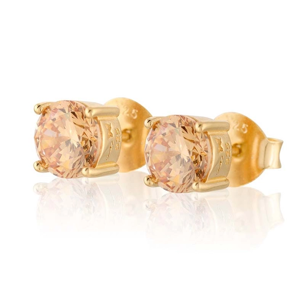 Time To Glow Mini Earrings L - Champagne Guld - Carolina Gynning - Suuri valikoima & ilmainen lahjapaketointi - Nordicspectra.fi