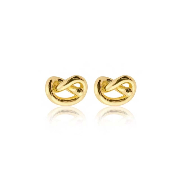 Knot Studs Gold - Sophie By Sophie - Snabb frakt & paketinslagning - Nordicspectra.se