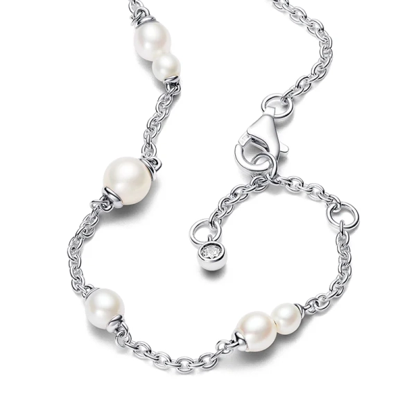 Behandelte Süßwasserzuchtperle Kettenarmband - PANDORA - Nordic Spectra