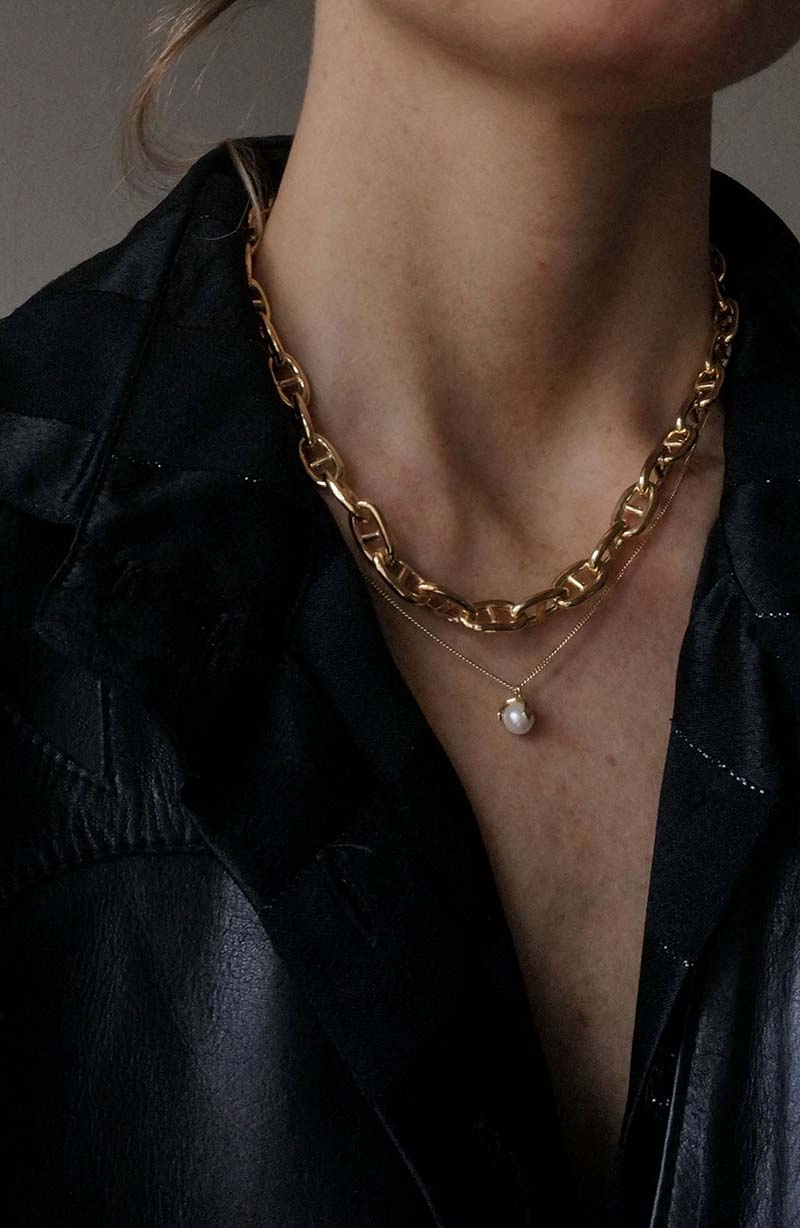 Victory Chain Necklace Gold -CU Jewellery - Snabb frakt & paketinslagning - Nordicspectra.se