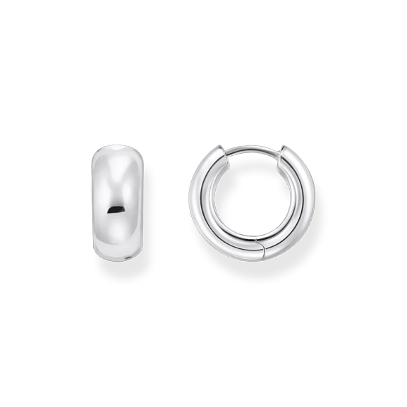 Creolen Mini-Chunky-Form Silber - Thomas Sabo - Nordic Spectra