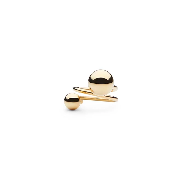 Globe Big Ring Gold -CU Jewellery - Snabb frakt & paketinslagning - Nordicspectra.se
