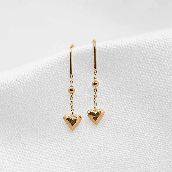 Love Actually - Ohrringe Gold von Sofia Wistam, Schneller Versand - Nordicspectra.de