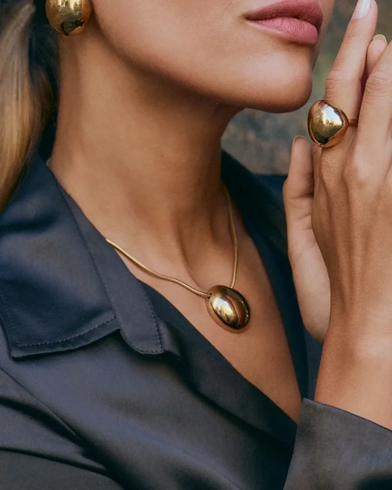 Gallant Necklace Maxi Gold - Edblad - Snabb leverans - Gratis paketinslagning