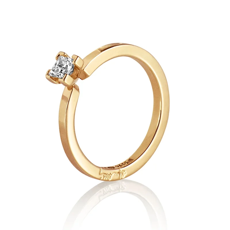 Efva Attling - Solo Star Ring Gold