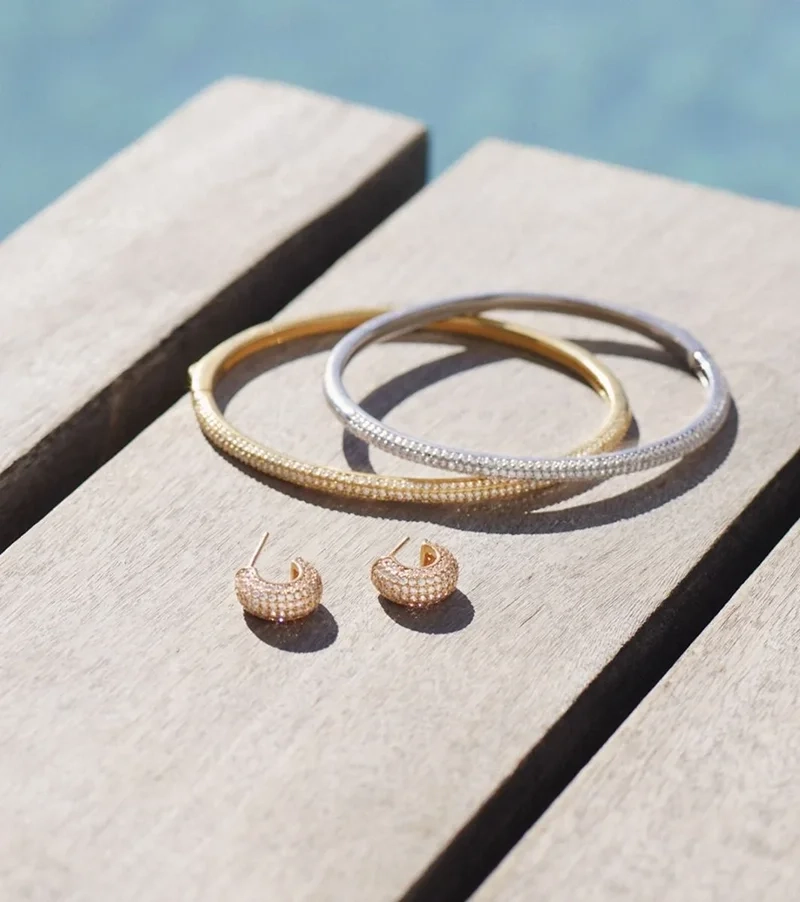 Luxe Creoles Gold - Edblad - Snabba leveranser - Gratis paketinslagning
