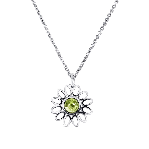 Love Palette Necklace Peridot von Nordic Spectra, Schneller Versand - Nordicspectra.de