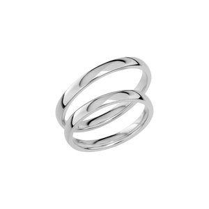SR1030-2.5 White Gold - Wedding & engagement rings - Schalins - Scandinavian design - Nordic Spectra