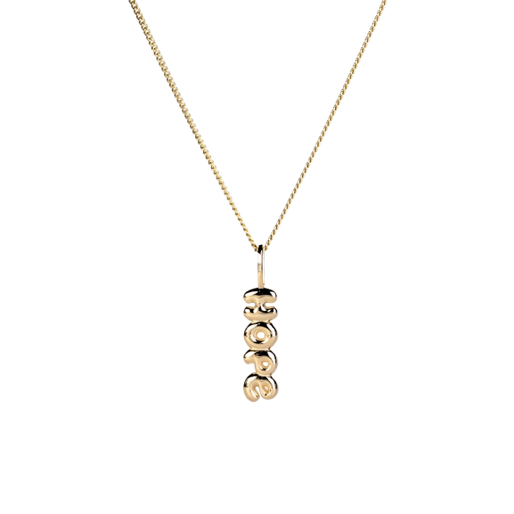 Hope Bubble Necklace Gold