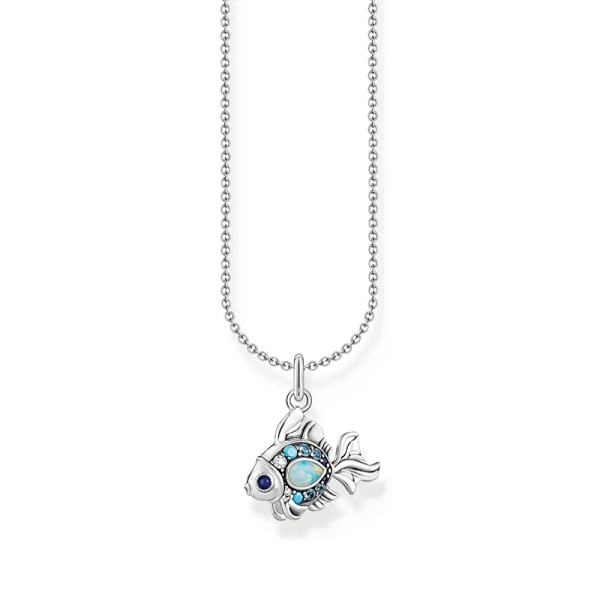 Halsband med Färgglad Fisk - Thomas Sabo - Snabb leverans & paketinslagning - Nordic Spectra