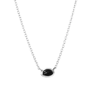 Love Bead Necklace Silver - Onyx - Efva Attling - Suuri valikoima & ilmainen lahjapaketointi - Nordicspectra.fi
