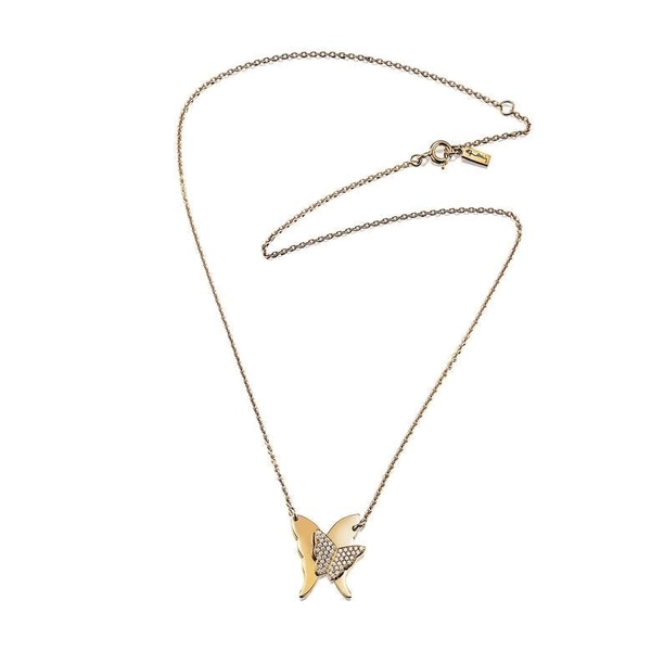 Miss Butterfly & Stars Necklace Gold - Efva Attling - Suuri valikoima & ilmainen lahjapaketointi - Nordicspectra.fi