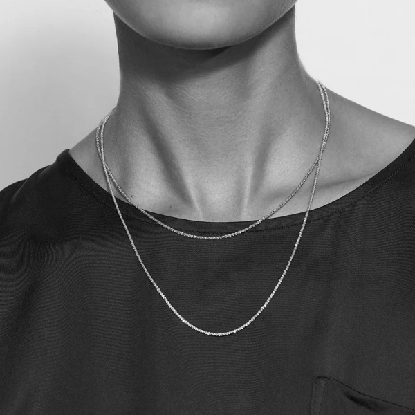 Dazzle Chain Silver - Edblad - Snabba leveranser - Gratis paketinslagning