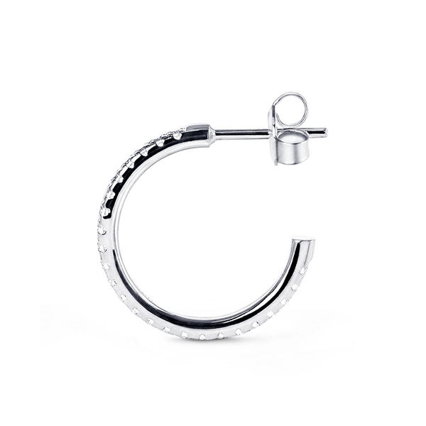 Spectra Hoops White Gold - Nordic Spectra - Suuri valikoima & ilmainen lahjapaketointi - Nordicspectra.fi