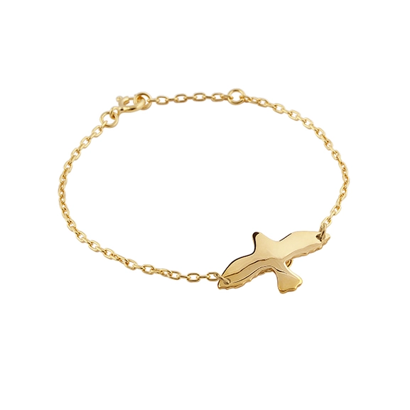 Dove Bracelet Gold - Emma Israelsson - Suuri valikoima & ilmainen lahjapaketointi - Nordicspectra.fi