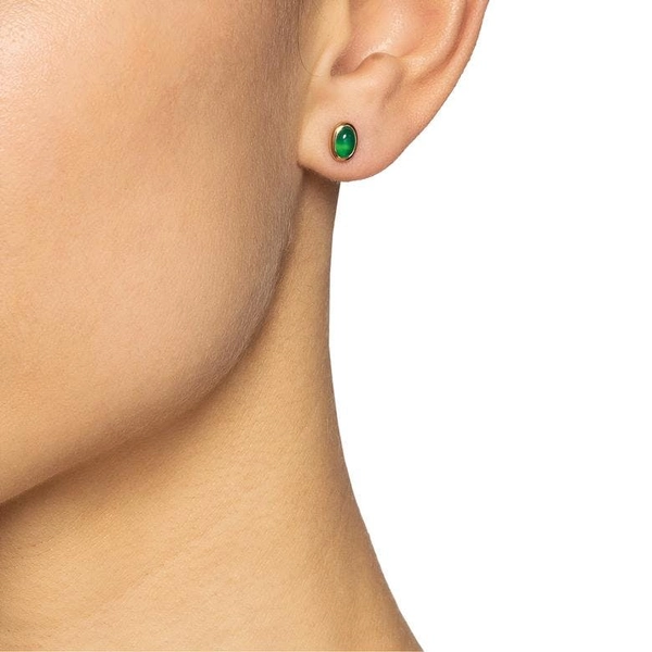 Love Bead Ear Green Agate - Efva Attling örhängen - Snabb frakt & paketinslagning - Nordicspectra.se