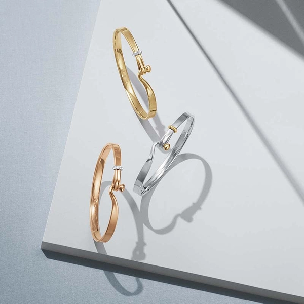 Torun Bangle Kultainen Yksityiskohta - Georg Jensen - Suuri valikoima & ilmainen lahjapaketointi - Nordicspectra.fi