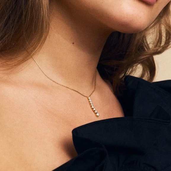 Ritzo Necklace Gold - Edblad - Snabb leverans - Gratis paketinslagning