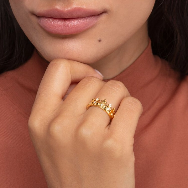 Ring Krona Guld - Thomas Sabo ringar - Snabb frakt & paketinslagning - Nordicspectra.se