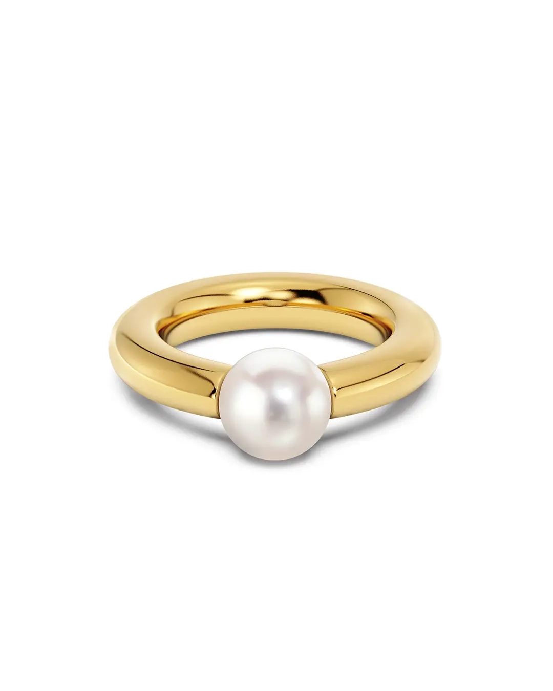 Modernist Pearl Ring Gold - Edblad - Snabba leveranser - Gratis paketinslagning