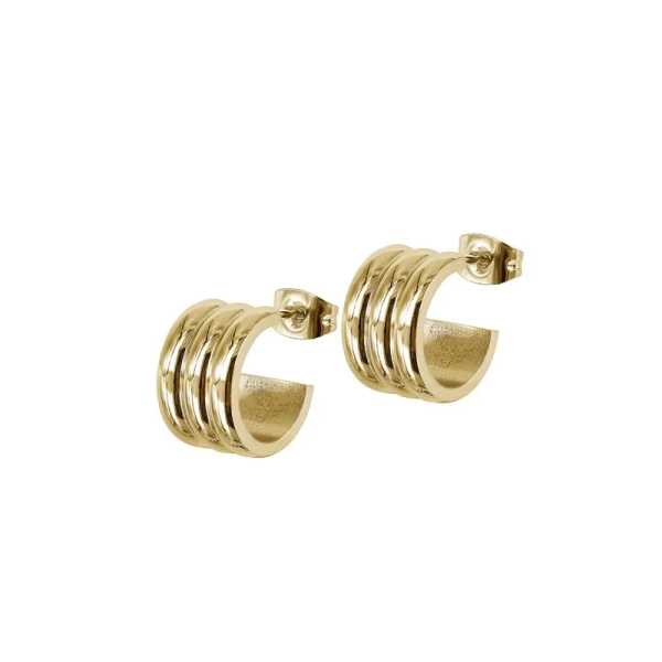 MONIQUE 13 mm Örhängen Guld - Astrid & Agnes - Nordic Spectra