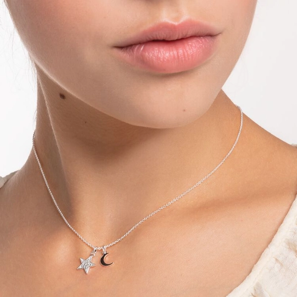 Kette Stern & Mond von Thomas Sabo, Schneller Versand - Nordicspectra.de