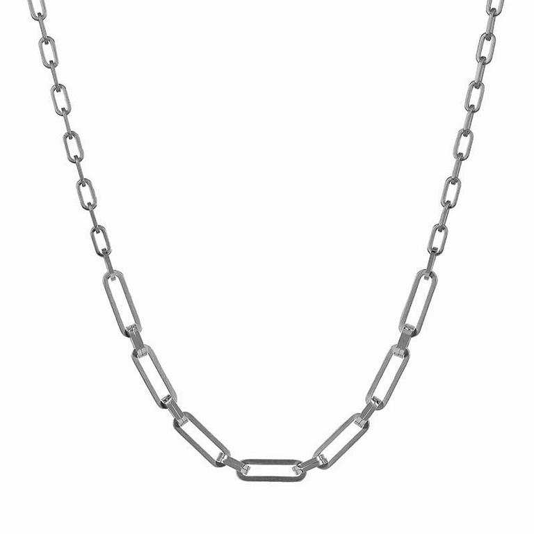BENJAMIN Single Halsband Stål - AROCK - Snabb frakt & paketinslagning - Nordicspectra.se